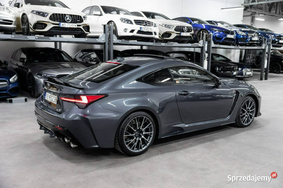 Lexus RCF V8 50L 477 Salon 10 Gwarancja do łopatki zmiany biegów małopolskie Węgrzce