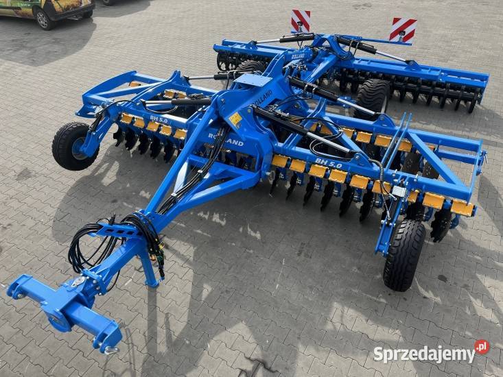 Brona talerzowa Rolland hydraulicznie składana podlaskie Zambrów