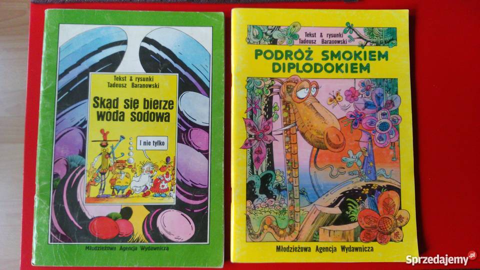 Tadeusz Baranowski komiksy I wydania OKAZJA Komiksy Łódź