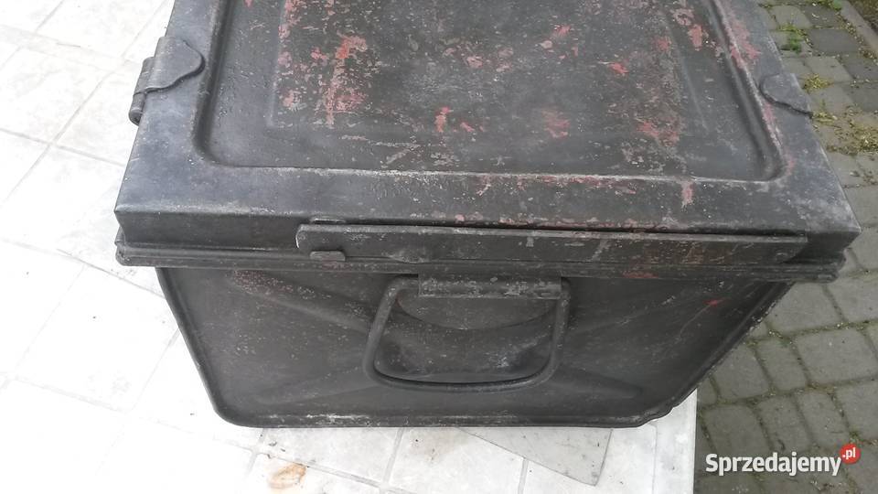 Skrzynia Wojskowa na dokumenty Wermacht wielkopolskie Poznań sprzedam