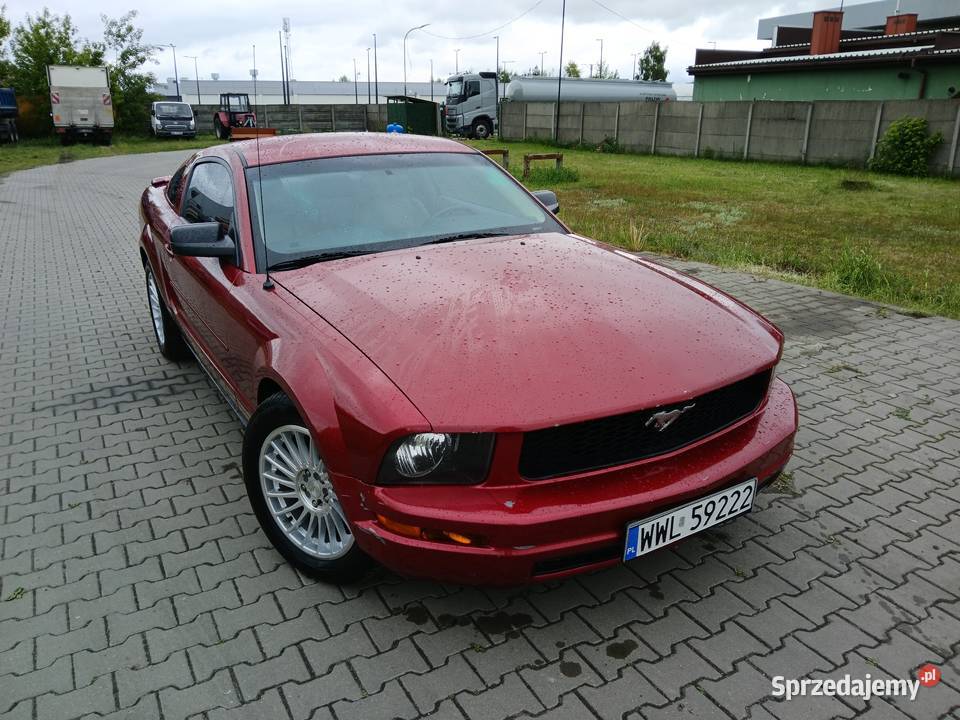 Ford Mustang 40 V6 tempomat mazowieckie Duczki