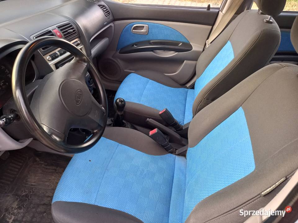 Kia Picanto 2005 r 11 GAZ srebrny sprzedam