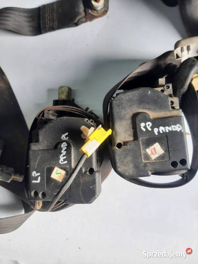 Fiat Panda Pas bezpieczeństwa Lewy Prawy przód Pasy bezpieczeństwa łódzkie Ksawerów sprzedam