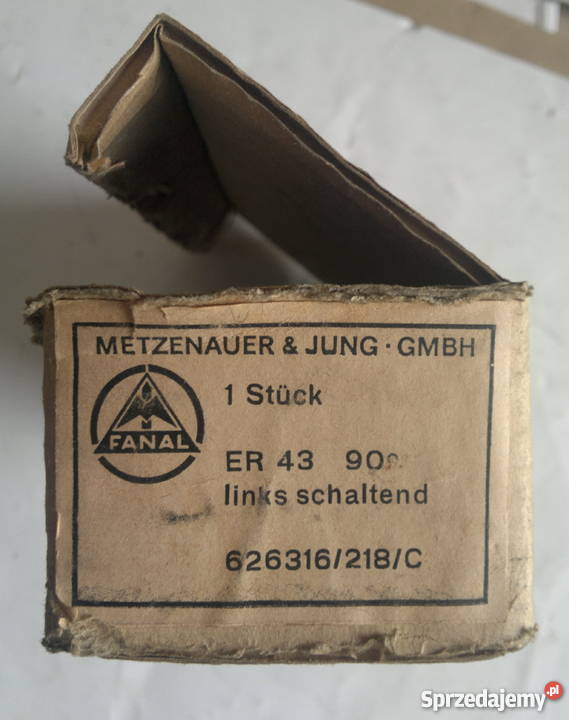 Wyłącznik krańcowy FANAL Typ ERN43 6A 500V Dąbrowa Górnicza sprzedam
