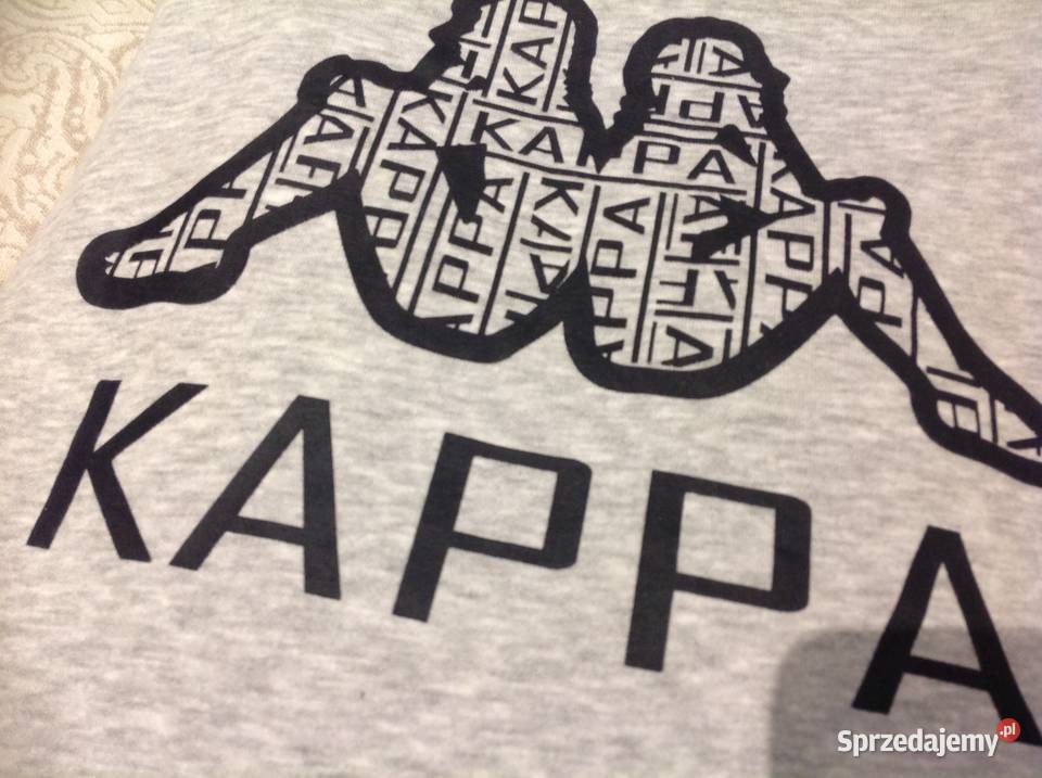 Jasna Bluza Męska z Kapturem KAPPA LXL j Nowa długi Nowa Sól