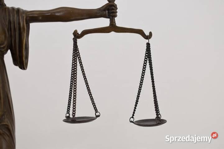 Temida Bogini Sprawiedliwości Figura z Brązu małopolskie Kraków