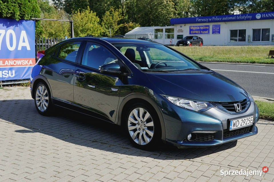 Honda Civic salon Polska serwis ASO wersja Sport ASR (kontrola trakcji) Warszawa sprzedam