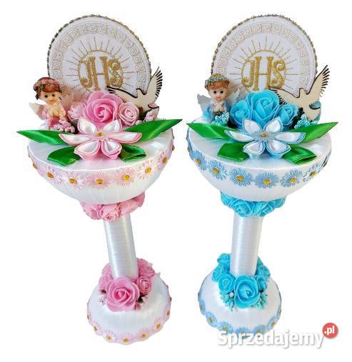 Kielich na komunię rękodzieło Rękodzieło lubelskie Radzyń Podlaski