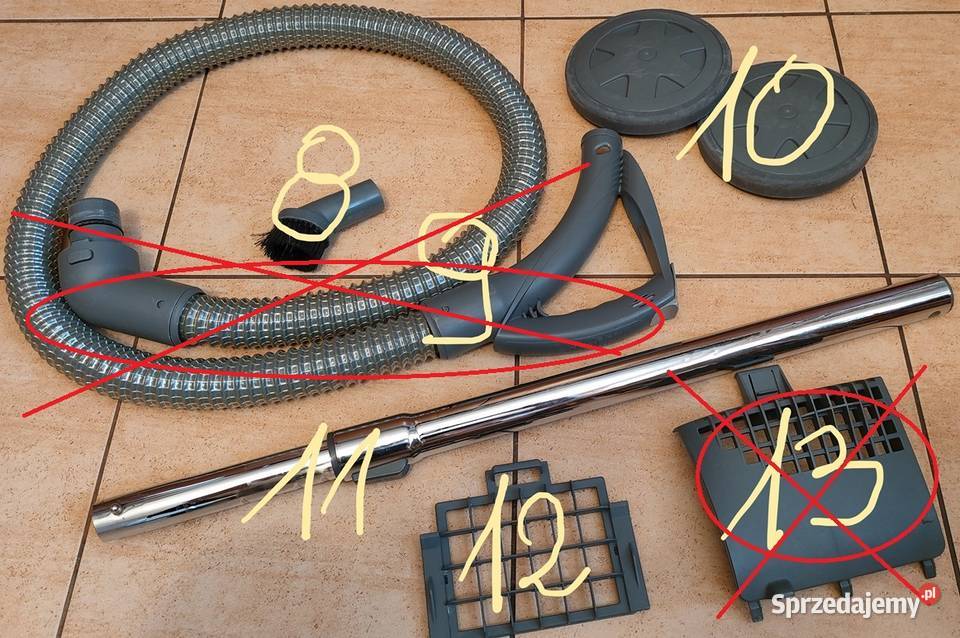 Zelmer Jupiter ZVC427XTodkurzacz CZĘŚCI