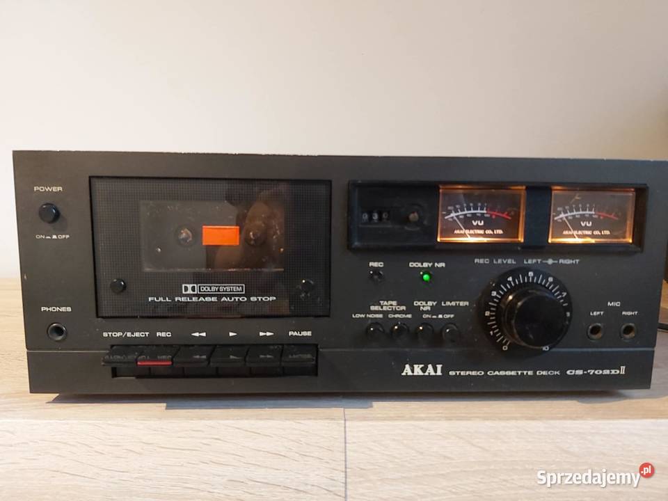 Akai CS702 D II Stereofoniczny magnetofon Magnetofony Bydgoszcz sprzedam