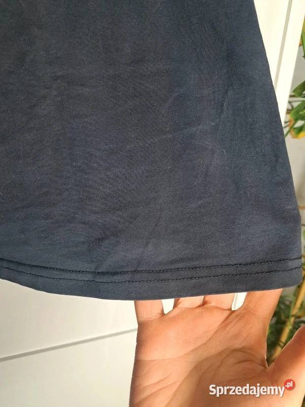 Granatowy top Beloved Woman klasyka w prostym Trąbki Wielkie sprzedam