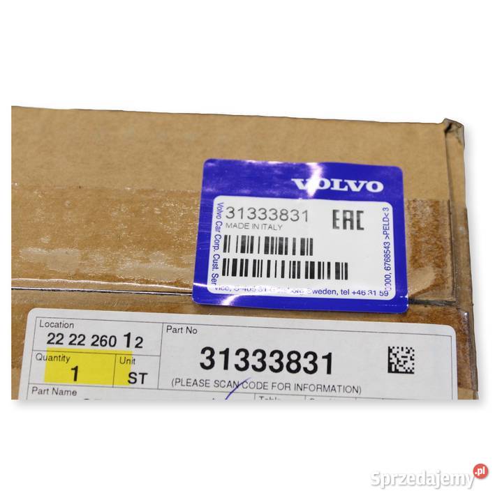 VOLVO S60 V60 oryginalny grill kratka atrapa Bielany Wrocławskie