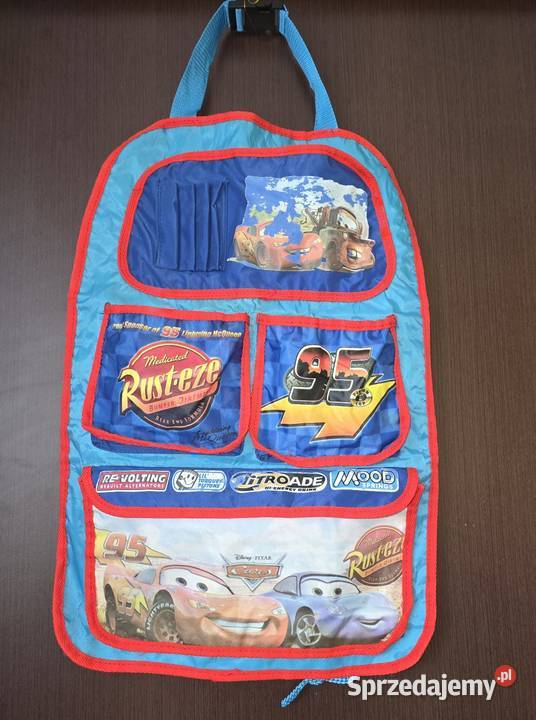 Organizer samochodowy dzieci Zygzak Mcqueen sprzedam