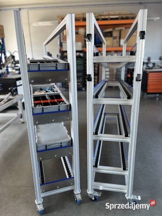 Regał przepływowy FIFO 20x Euro 300x400 Niedomice