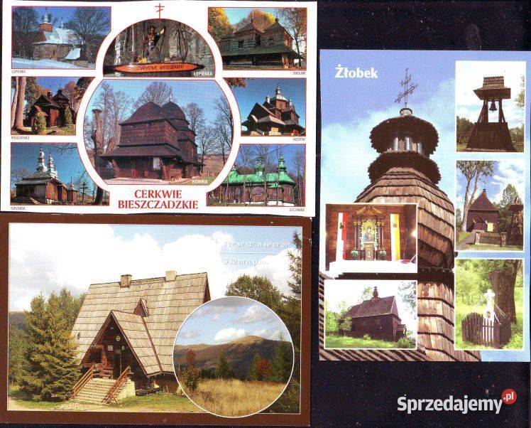 K Poczt Widoki Bieszczady 4 poz Gliwice