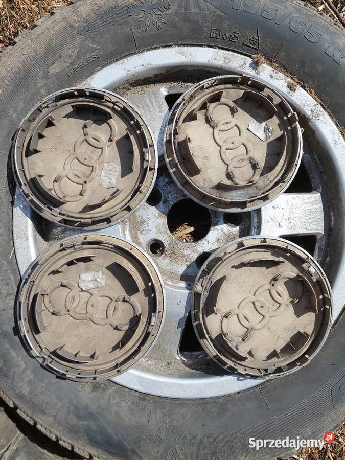Kapsle Alufelgi 15 audi a4 b5 dekle kapsle felg Czernikowo