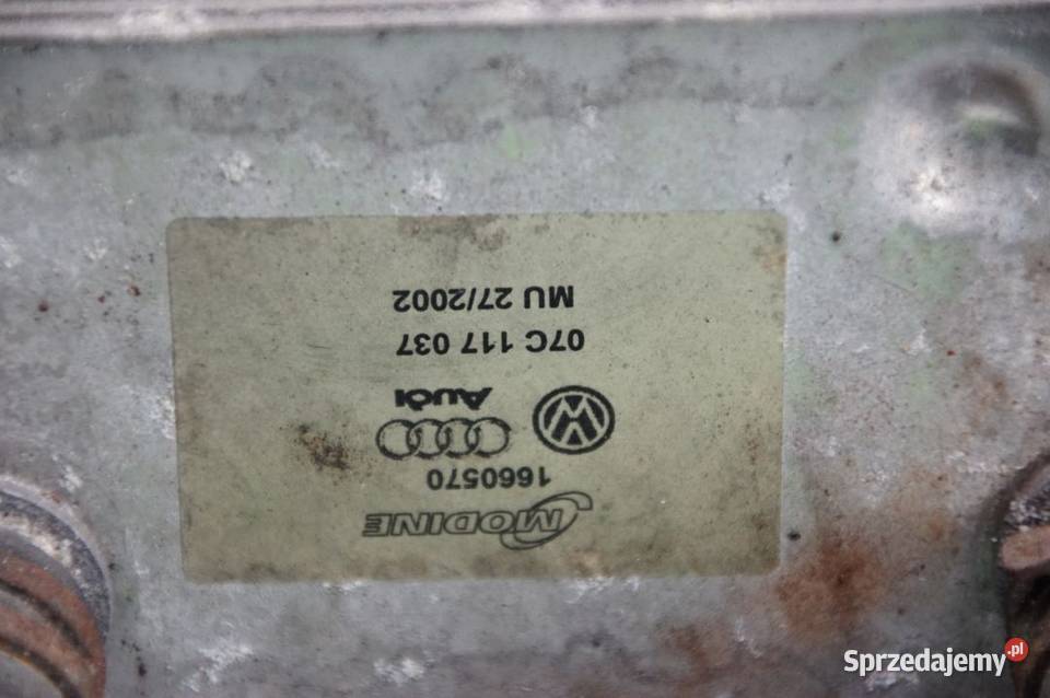 CHŁODNICZKA OLEJU VOLKSWAGEN PHAETON 60 W12 Lipno