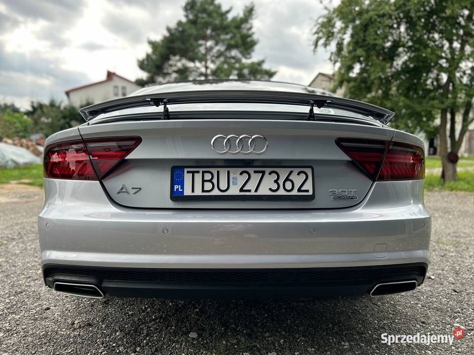 Luksusowe Audi A7 do ślubu wyjątkowa oprawa tego A7 Szczeglin