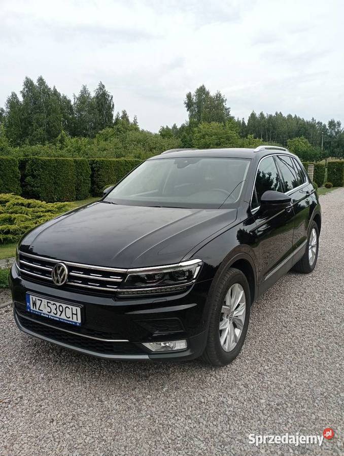 VW Tiguan 20 TDI DSG 2017 Salonowy podgrzewane fotele Radom sprzedam