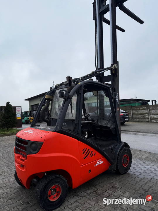 wózek widłowy LINDE H35D diesel udźwig 3500 Działoszyn sprzedam