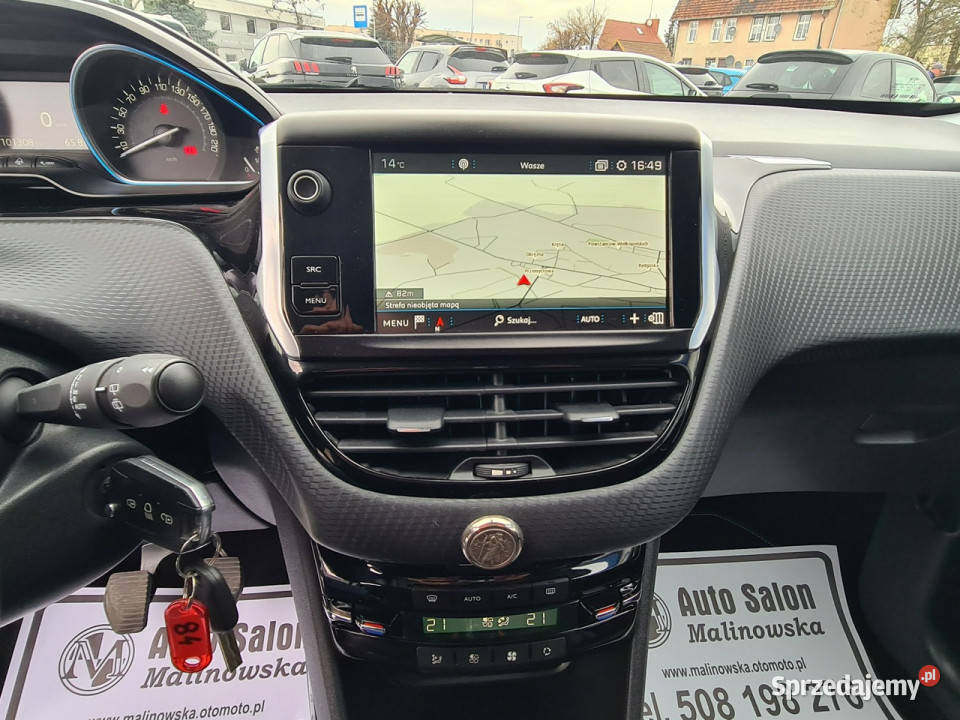 Peugeot 2008 Navi PDC Półskóry Led Klimatronik Kombi Wągrowiec