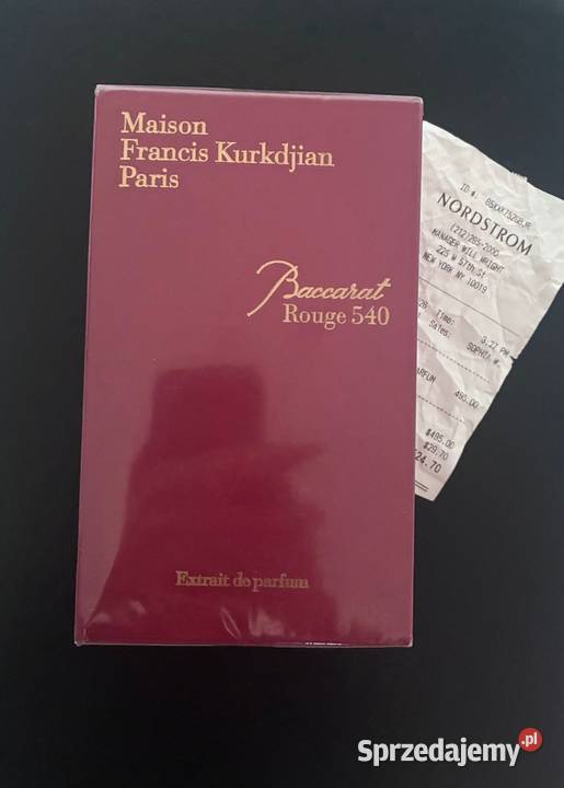 Baccarat Rouge 540 Maison Francis Kurkdjian Unisex mazowieckie Radom