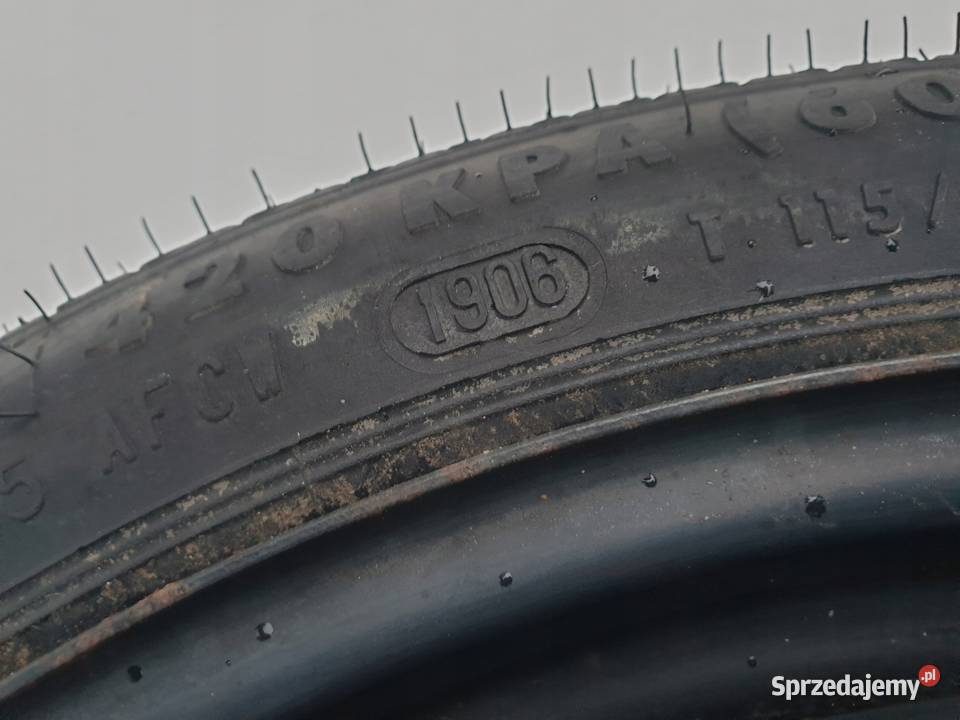 KOŁO ZAPASOWE DOJAZDOWE Opel Vectra C Astra H Rudka