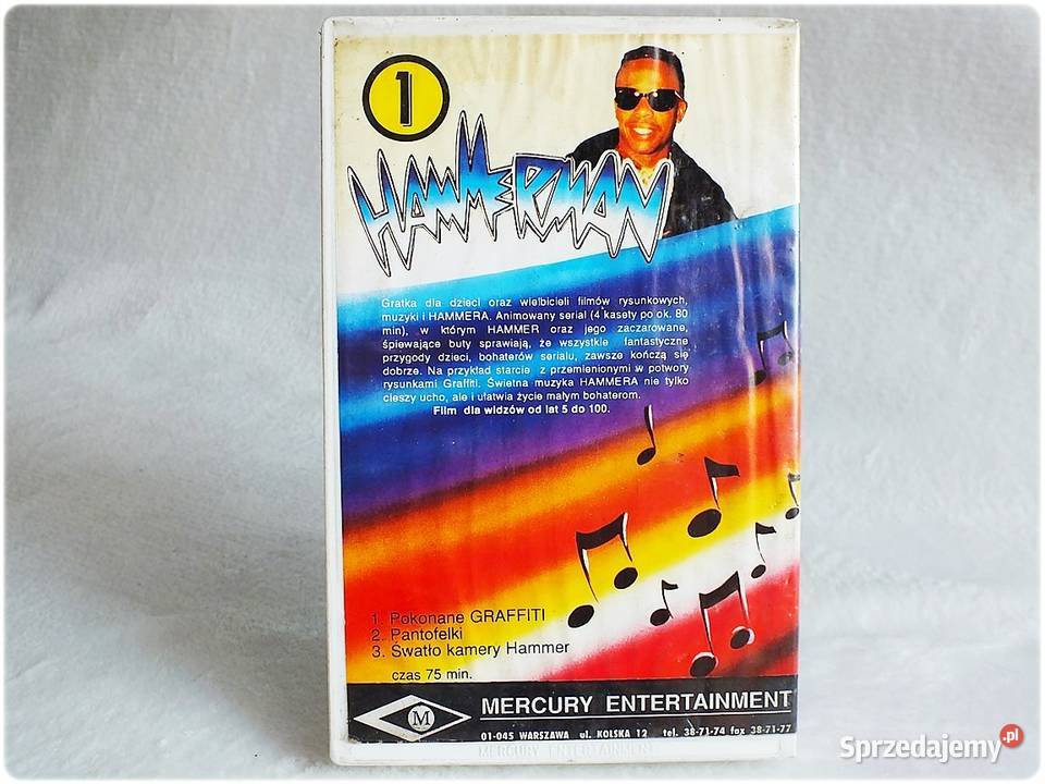 Kaseta VHS Hammerman czI Film na Video ORYGINAŁ