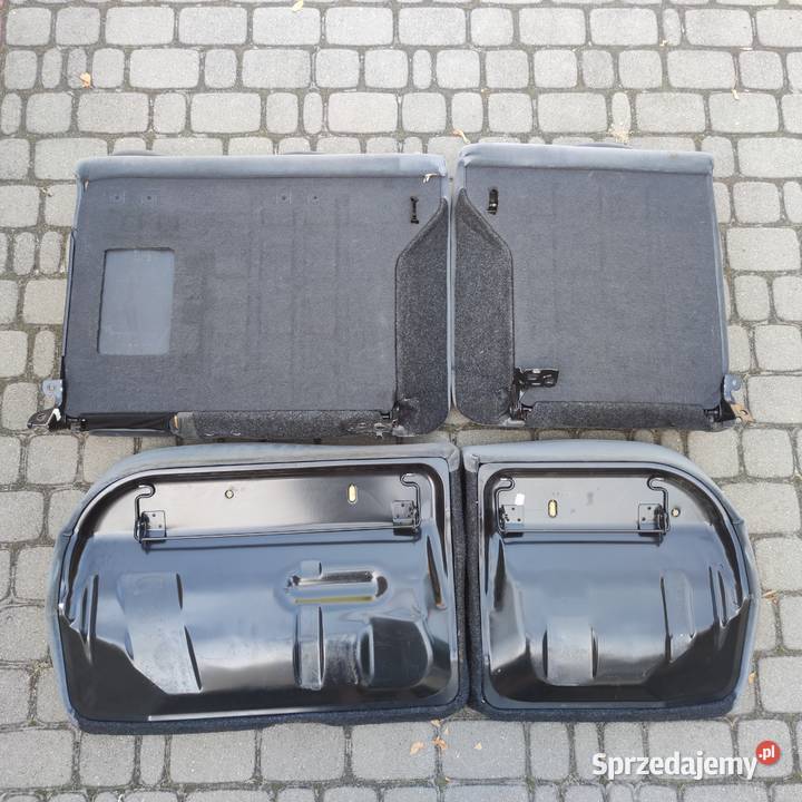 Tylna kanapa Citroen C5 0104 alcantara welur Lublin