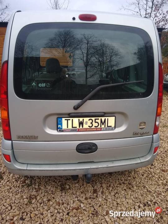 Renault Kangoo nieuszkodzony świętokrzyskie Włoszczowa