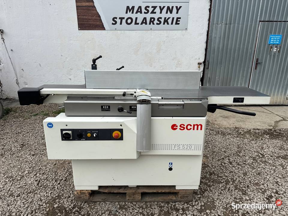 Strugarka Wyrówniarko grubościówka SCM FS 520 Kalwaria Zebrzydowska
