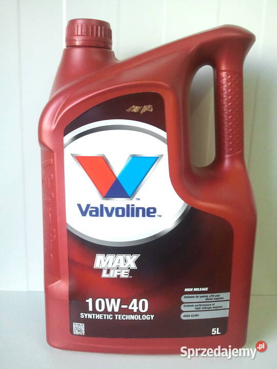 Olej Valvoline Maxlife 10W40 5L śląskie sprzedam