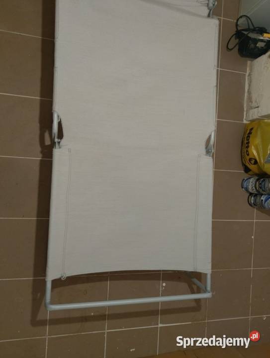 Polówka siedzisko łóżko składane IKEA białe Kołobrzeg