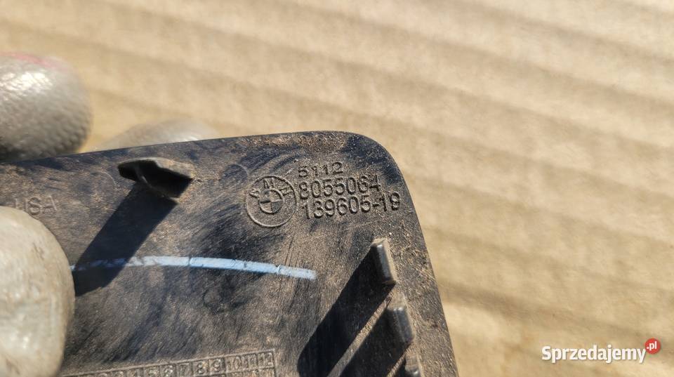 BMW X5 F15 MPAKIET ZAŚLEPKA HAKA ZDERZAK TYŁ 4 Ruda Śląska