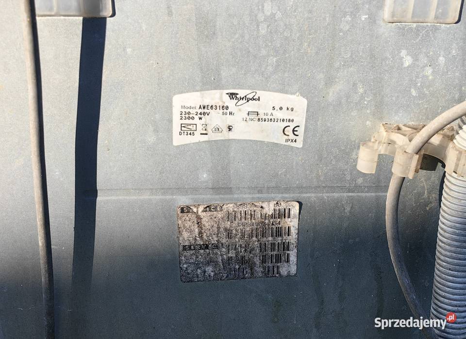 Pralka automatyczna whirpool awe63160 biała Pralki i suszarki Inczew