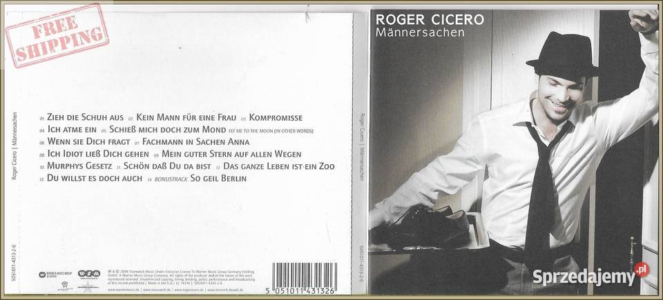 Roger Cicero Mnnersachen CD Album Krynica-Zdrój