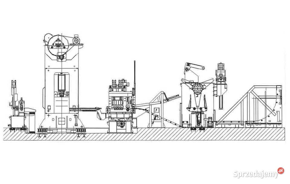 Prasa bramowa COLOMBO AGOSTINO 225400 400 TON Jelenia Góra