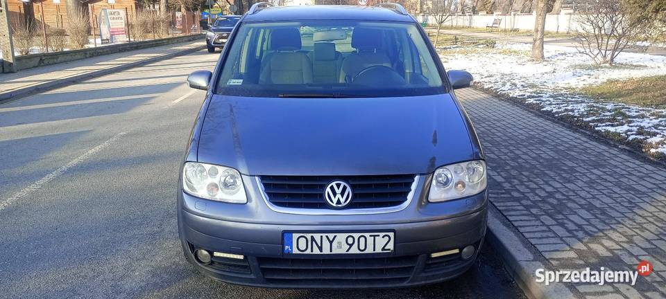 VW Touran 5 osobowy 1900 TDI zamiana ASR (kontrola trakcji) Touran Touran Paczków