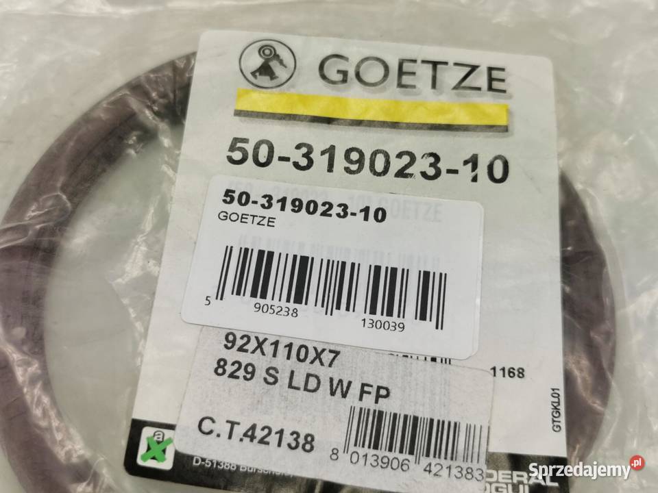 USZCZELNIACZ VOLVO 3514312 TOYOTA 9008031053 sprzedam