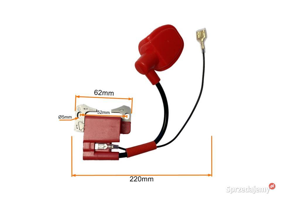 CEWKOMODUŁ POCKET BIKE CEWKA Z MODUŁEM czerwony lubelskie