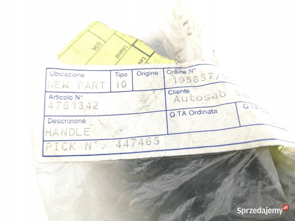 NAKŁADKA DŹWIGNI FOTELA P PRZÓD SAAB 93 95 ASO lubelskie