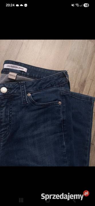 Spodnie skiny jeans Calvin Klein Jeans