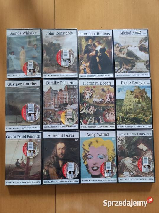 Wielka Kolekcja Sławnych Malarzy Oxford dvd świętokrzyskie Kielce