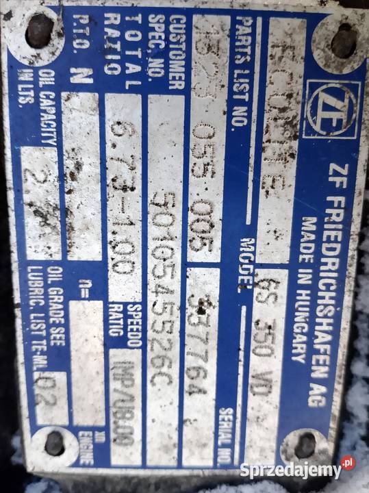 Skrzynia biegów 6 mascott 6 biegów dostawcze Kielce