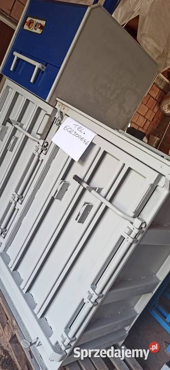 Prasa hydrauliczna 2 komorowa do makulatury sprzedam