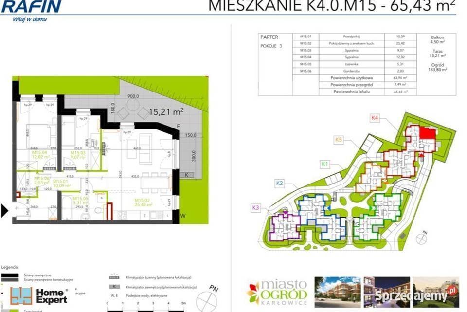 3pok 66met Żmigrodzkiej TARAS OGRÓD KOMÓRKA dolnośląskie Wrocław
