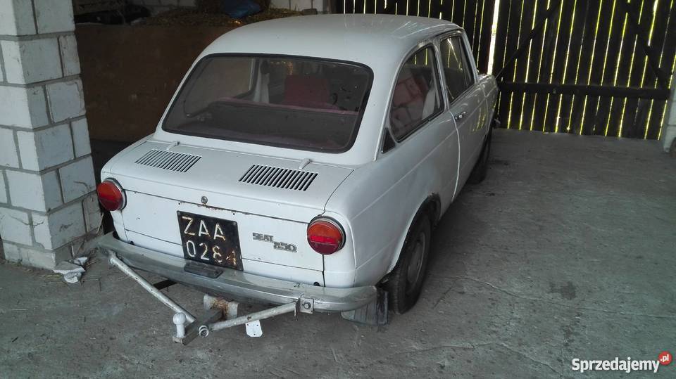 Seat 850 1966r Fiat Zabytek lubelskie Garbów