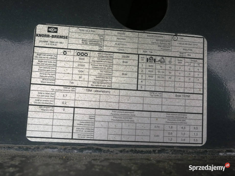 firana Wielton Komorniki