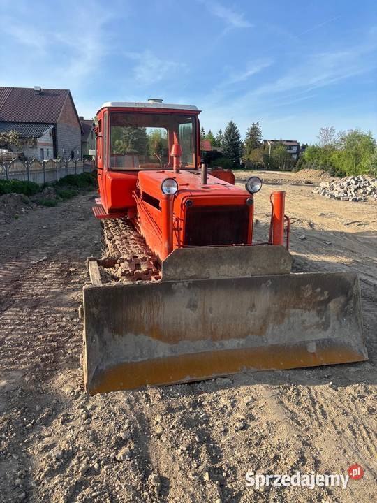 Traktor gąsienicowy DT75 spychacz ciągnik Łaganów