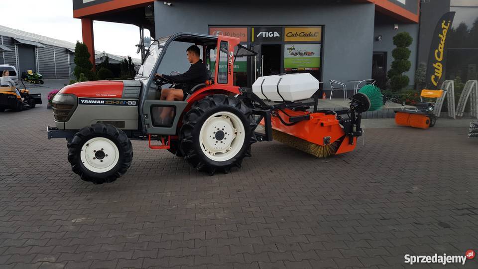 Zamiatarka 160 szczotka boczna zraszacz kosz nieuszkodzony